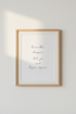 Breathe Deeper Quote Wall Art | Minimalist Typography Office Decor | Zen Poster