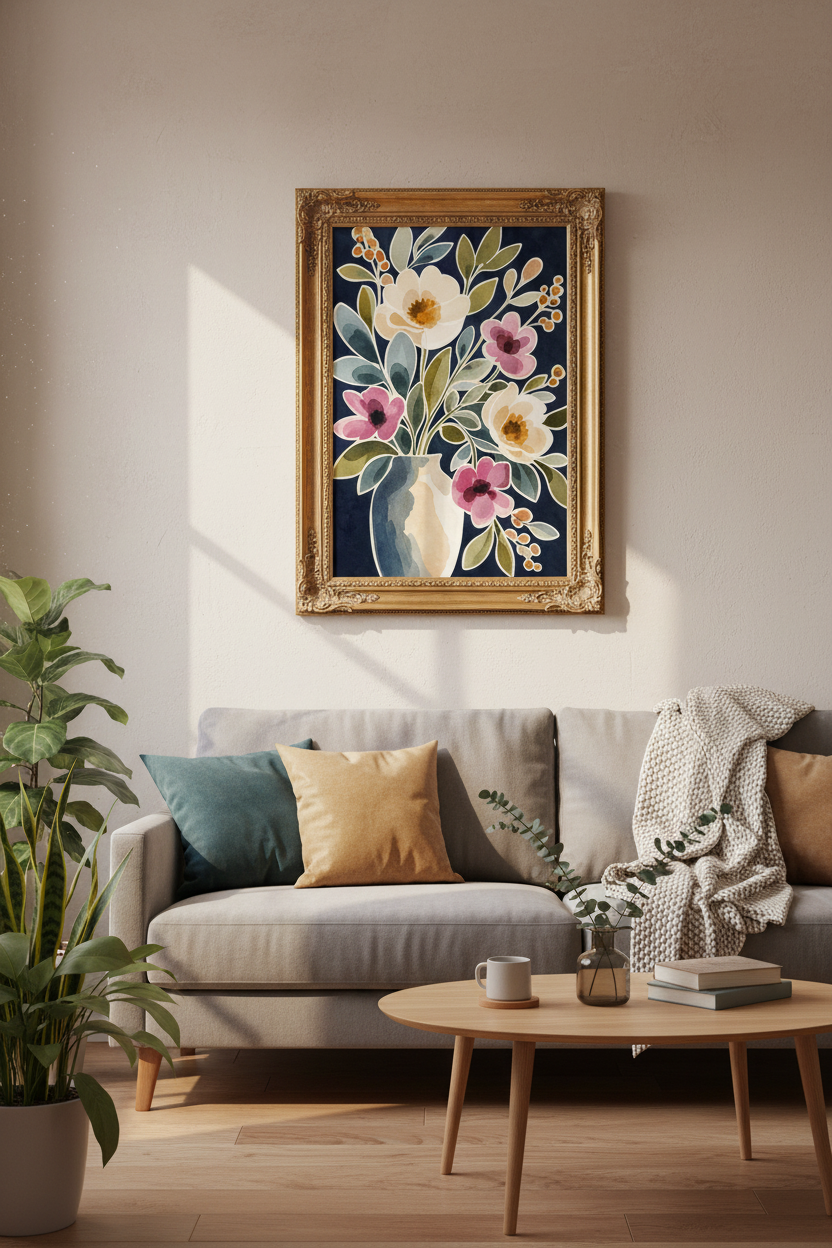 FloralPattern_NavyBackground_3107696-191959-ECC_living-room_shot2.png