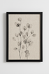 Eucalyptus Sketch Wall Art | Minimalist Botanical Neutral Print | Zen Bedroom Decor
