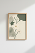 Abstract Floral Wall Art Print | Living Room Decor | Soft Modern Poster