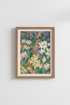 Impressionist blooms Wall Art Print | Living Room Decor | Pastel Poster