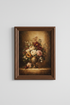 Antique Bouquet Wall Art Print | Living Room Decor | Rustic Poster