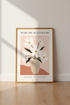 Marché Aux Fleurs Wall Art | Blush Pink Botanical Print, French Market Decor