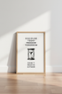 Discipline Today Freedom Tomorrow Wall Art | Office Decor | Minimalist Poster