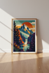Mountain Landscape Wall Art | Geometric Nature Poster, Modern Cabin Decor