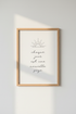French Quote Wall Art | Minimalist Sun Poster, Bedroom & Office Decor