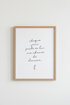 French Quote Wall Art | Minimalist Script Poster, Paris Chic Decor