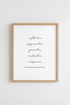French Quote Wall Art | Minimalist Script Poster, Modern Office Decor