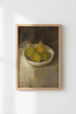 pear still life art | Impressionist Still Life, Warm Tones | Living Room Decor