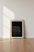 Funny Sarcastic Quote Wall Art | Black Typography Poster | Office & Bedroom Decor