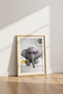 Elephant in Bathtub Art | Purple Sunglasses & Yellow Duck Print, Funny Bathroom Decor
