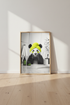 Panda Skincare Spa Wall Art | Bathroom Decor | Funny Animal Poster