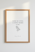 Tanzanian Proverb Wall Art Print | Minimalist Quote Poster | Office Decor