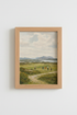 Golf Course Wall Art | Gentle greens, coastal vibe | Living Room Decor