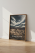 Badlands National Park Wall Art | Moody Landscape Print, Modern Nature Decor