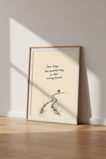 Minimalist Sunrise Wall Art Print | Living Room Decor | Soft Poster