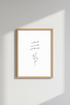 Collect Moments Not Things | Minimalist Botanical Wall Art, Modern Home Decor