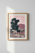 Pastel Horse Wall Art Print | Living Room Decor | Dreamy Poster