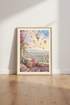 Cappadocia Hot Air Balloon Art | Watercolor Turkey Landscape, Travel Decor
