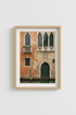 Venice Italy Wall Art | Rustic Architecture Poster, Mediterranean Decor