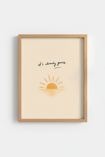 Minimalist Line Art | Beige &amp; Black Living Room Decor