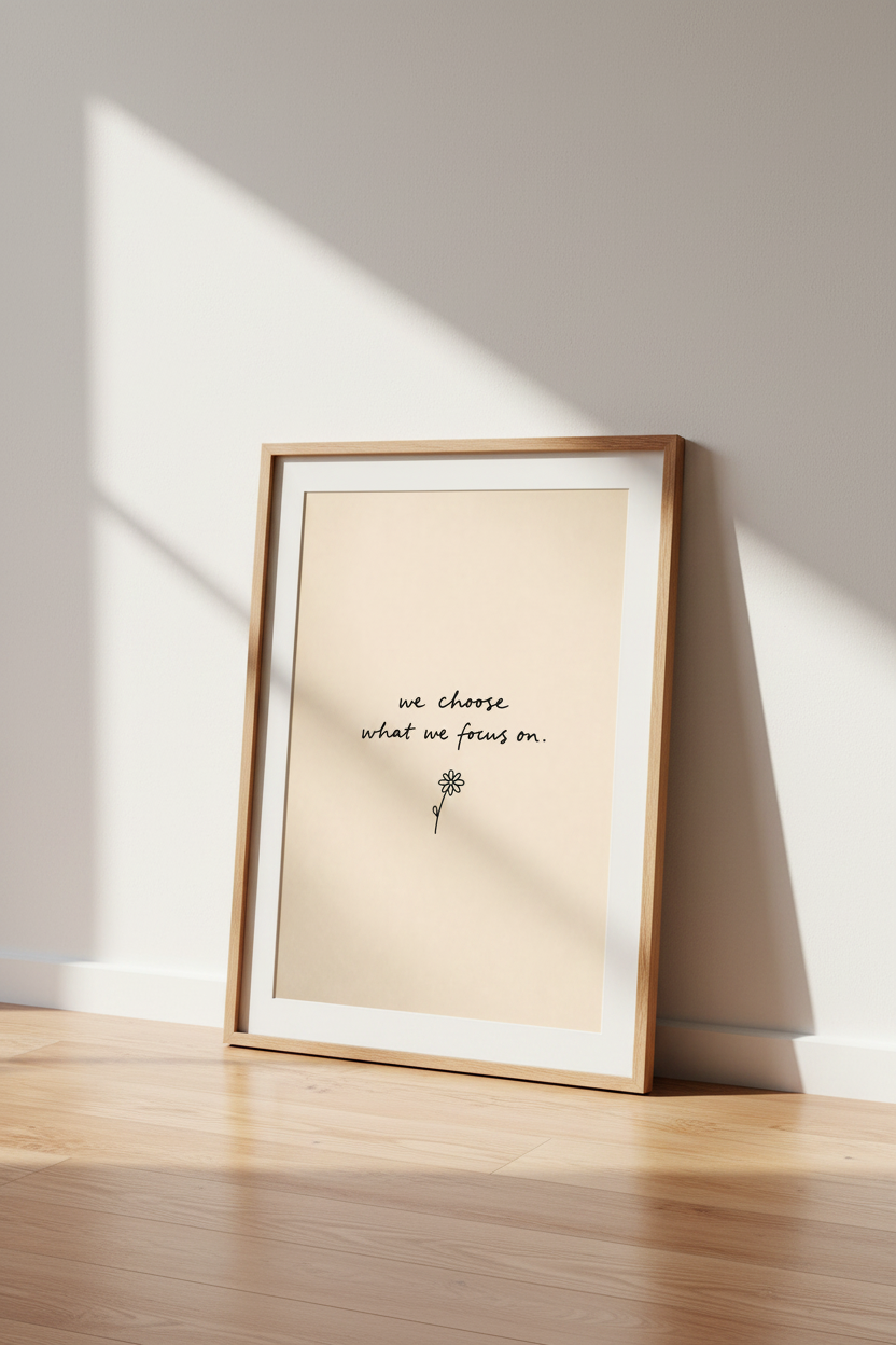 Minimalist Line Art | Beige &amp; Black Living Room Decor