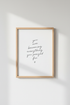 Becoming Everything Quote Wall Art | Minimalist Black & White Print | Bedroom Decor