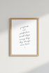 Progress Not Perfection Quote Art | Minimalist Script Poster, Home Office Decor