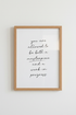 Masterpiece Work in Progress Art Print | Aesthetic Office Decor | Minimalist Quote Poster