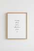 Energy Flows Quote Wall Art | Minimalist Script, Home Office & Yoga Decor Poster