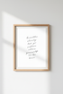 Breathe Slowly Quote Art | Minimalist Script, Meditation Room Decor | Zen Modern Poster