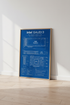 Intel Gaudi 3 AI Blueprint Wall Art | Tech Office Decor | Hardware Poster