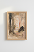 Abstract Arch Wall Art Print | Living Room Decor | Pastel Poster
