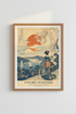 Ukiyo-e poster Wall Art Print | Living Room Decor | Serene Poster