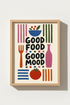Food Wall Art Print | Kitchen Decor | Colorful Pop Poster
