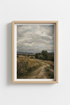 Impressionist Countryside Landscape Wall Art Print | Living Room Decor | Rustic Poster
