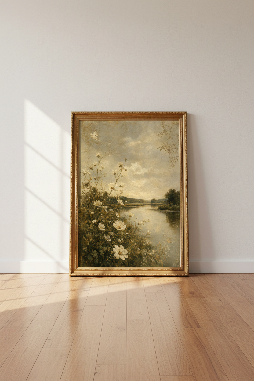 Vintage Botanical Wall Art Print | Living Room Decor | Antique Poster