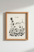 Los Angeles Art Print | Hollywood Sketch Decor | Minimalist California Poster