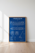Liebherr LTM 11200 Crane Blueprint Wall Art | Office Decor | Industrial Engineering Poster