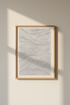 Abstract Line Art | Soft Beige Curves, Living Room Decor