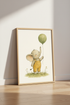 Baby Elephant | Whimsical Watercolor, Nursery Wall Art Print | Storybook Poster