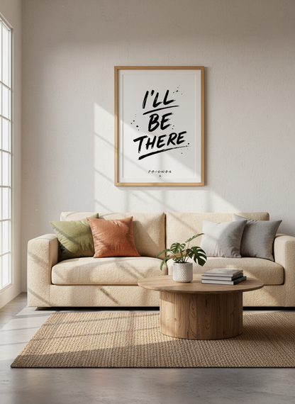 Friends TV Show Quote Wall Art | I&