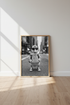 Cool Duckling in Hoodie | B&W Urban Photography, Streetwear Style Wall Art