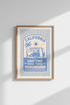 California wall art | Retro surf vibe, living room decor | Endless Summer poster