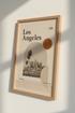 Los Angeles Skyline Wall Art | Mid Century Boho Decor | California Desert Poster