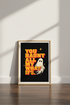 Retro Ghost Wall Art Print | You Haunt All My What Ifs Poster | Spooky Bedroom Decor