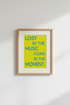 Lost in the Music | Retro Pixel Typography, Lime Green Music Decor