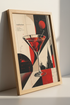 Manhattan Cocktail Wall Art Print | Home Bar Decor | Mid Century Modern Poster