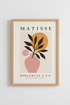 Matisse Flower Pot Wall Art Print | Boho Living Room Decor | Minimalist Poster