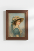 Impressionist print | Soft pastels, living room decor